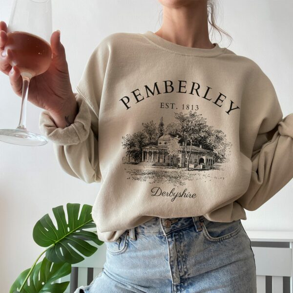 Pride And Prejudice Sweatshirt Jane Austen Gift Pemberley Light Academia Shirt Literature Literary Book Shirt Bookish Reading Bibliophile