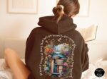 Book Hoodie Booklovers Hoodie Bookish Hoodie Magic Books Hoodie Book Lovers Hoodie Reading Books Hoodie Bookish Gift Hoodie Bookworm Hoody