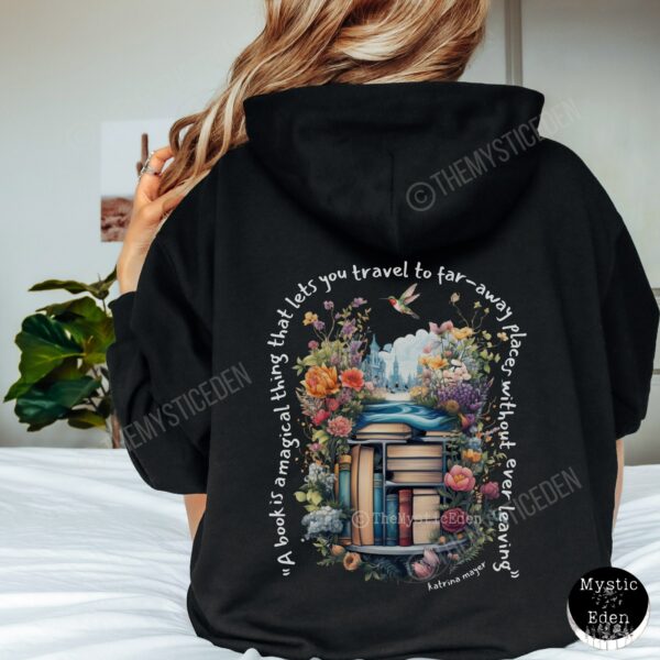 Book Hoodie Booklovers Hoodie Bookish Hoodie Magic Books Hoodie Book Lovers Hoodie Reading Books Hoodie Bookish Gift Hoodie Bookworm Hoody