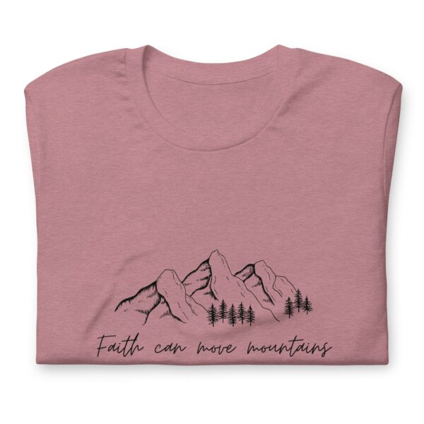 Faith Can Move Mountains T Shirt, Bible Verse Shirt, Christian Men And Women T Shirt, Church Outfit, Religious Gift