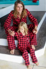 Family Christmas Pajamas Personalized Holiday Pjs Pajama Pants , Monogrammed Holiday Pajamas , Matching Christmas Pjs , Couple Pajamas