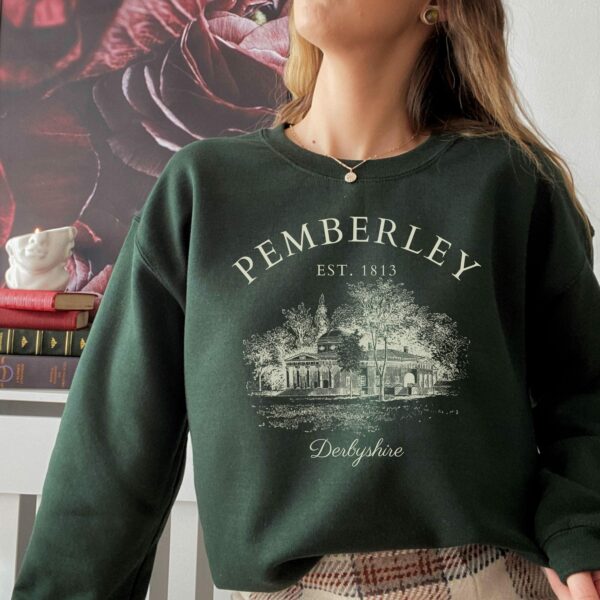 Pride And Prejudice Sweatshirt Jane Austen Gift Pemberley Light Academia Shirt Literature Literary Book Shirt Bookish Reading Bibliophile