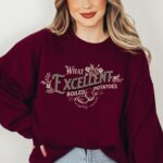 What Excellent Boiled Potatoes Sweatshirt Pride And Prejudice Crewneck Jane Austen Shirt For Booklover Gift Booknerd Bookish Things