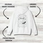 A Book A Day Dragon Hoodie, Bookish Sweatshirt, Book Club Hoodie, Fantasy Book Merch, Gift For Reader, Fantasy Book Lover, Front Back Hoodie