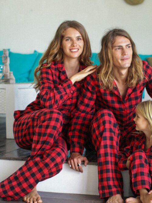 Flannel Christmas Pajamas Monogrammed , Men?S Pajamas , Christmas Pjs , Matching Christmas Pjs