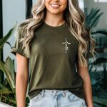 Cross Shirt, Jesus Shirt, Christian T-Shirt, Religious Gift, Bible Verse Shirt, Motivational Christian Shirt, Jesus Tee, Christian Apparel